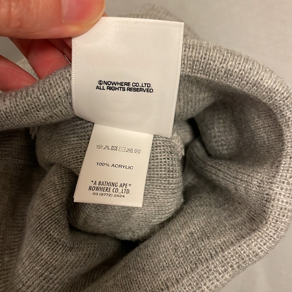 Authentic Aape A bathing ape Beanie Bape - Picture 10 of 10